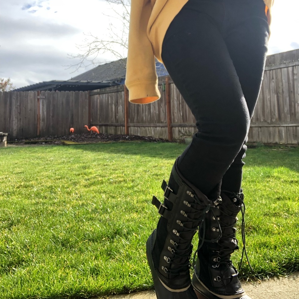 Conquest Carly II SOREL RAIN BOOTS.